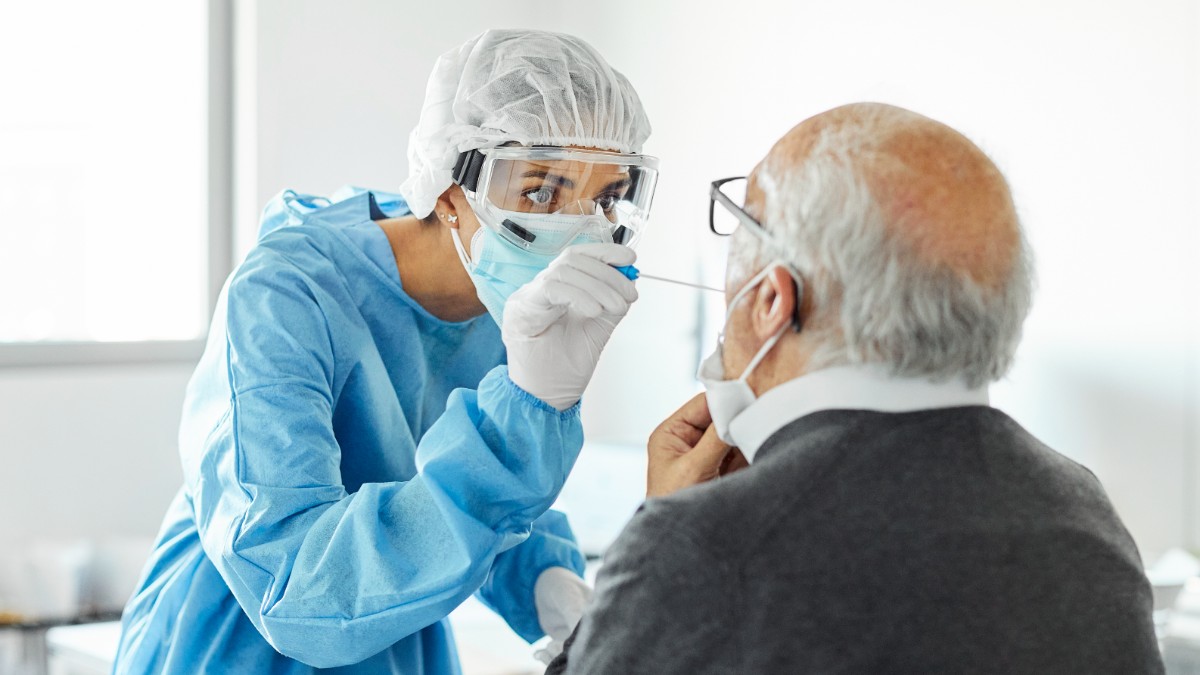 Dr. Caveney interviews three hospital leaders during the early days of the pandemic