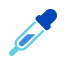 Icon of a dropper