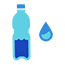 Icon of an oil bottle with a droplet
